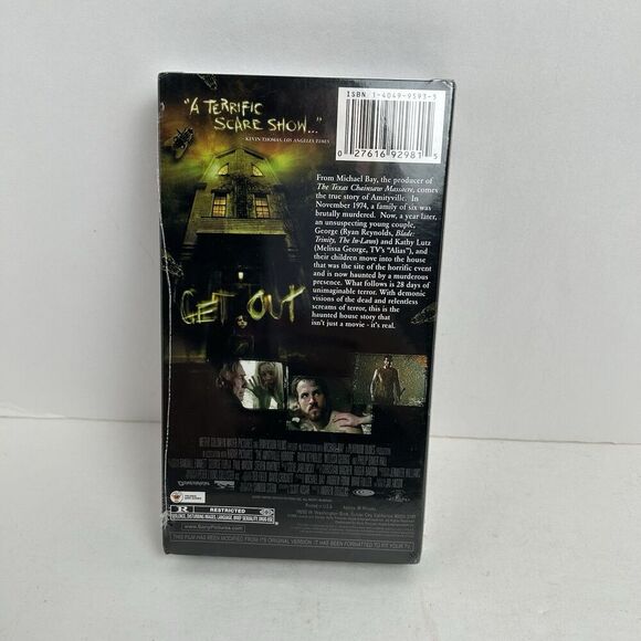 Amityville Horror VHS 2005 New sealed brand new Rare Hard To Find - Picture 2 of 6